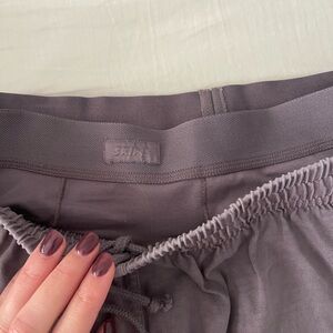Skims Women's Purple Jersey Double Waistband Pant
